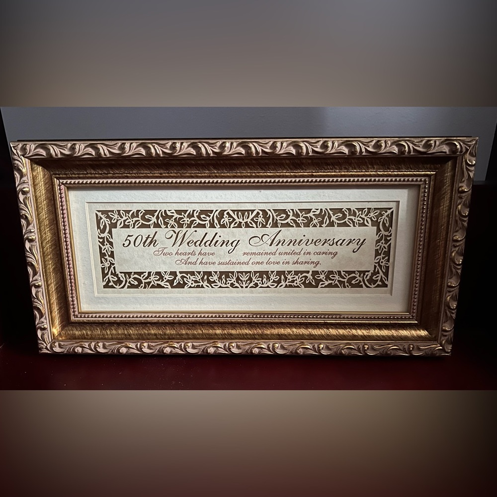 50th Anniversary Frame